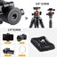 K&F Professional 35mm Metal Tripod Ball Head 360 Degree Rotating Panoramic with 1/4 inch Quick Release Plate