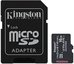 Kingston UHS-I 16 GB, microSDHC/SDXC Industrial Card, Flash memory class Class 10, UHS-I, U3, V30, A1, SD Adapter