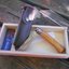 KNIFE OPINEL CLASSIC NR 8 STAINLES STEEL OLIVE WOOD GIFT BOX