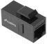 Lanberg | Feed-Through Keystone Connector RJ45 to RJ45 CAT.5E UTP | KSU5-3000