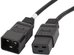Lanberg Power cord extension cord IEC 320 C19 - C20 VDE 1.8M VDE black