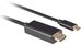 Lanberg USB-C to HDMI Cable, 1.8 m 4K/60Hz, Black