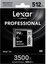 Lexar CFast 2.0 512GB 3500x Professional
