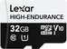 LEXAR HIGH-ENDURANCE MICROSDHC/MICROSDXC UHS-I R100/W30 32GB