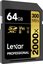 LEXAR PRO 2000X SDHC/SDXC UHS-II U3(V90) R300/W260 (W/O CARDREADER) 64GB