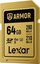 Lexar SDXC ARMOR Gold UHS-II U3, Stainless Steel, IP68 R280/W210 (V60) 64GB