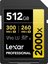 Lexar SDXC Pro 2000X UHS-II U3 R300/W260 (V90) 512GB