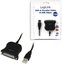 Logilink USB 2.0 adapter to Paralel (LPT) DB25 , 1,8m DB25, USB A male