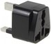 Maclean Adapter EU socket for UK MCE154 plug black