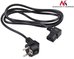 Maclean Power cable angled 3 pin plug 5M EU MCTV-804