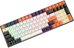 Mechanical keyboard Royal Kludge RK100 RGB, brown switch (black-orange)