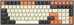 Mechanical keyboard Royal Kludge RK100 RGB, brown switch (black-orange)