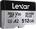 Lexar microSDXC Professional SILVER Plus UHS-I/U3/A2/4K R205/W150 (V30) 512GB