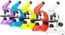 Mикроскоп Levenhuk Rainbow 50L PLUS Lime 64x-1280x с экспериментальным комплектом К50