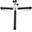 Mini tripod with cup Black