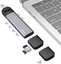 Caruba Multi Functional 9 in 1 USB C Hub Space Gray