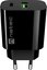 Natec Ribera USB Charger 1X USB-A + 1X USB-C 20W, Black