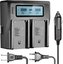 Neewer Dual LCD Charger Sony NP-F550 F570 F770