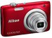 Nikon Coolpix A100 (raudonas)