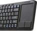 Omega wireless keyboard US SmartTV OKB004B, black (43666)
