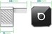 Ottocast wireless adapter Mini Pot CP88-T3 CarPlay/Android Auto, silver