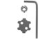 Caruba Panoramakop Kliksysteem   roterende topring & quick release (DH 55)