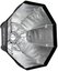Godox Umbrella Softbox Bowens 80cm with Grid