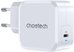 PD8007 USB-C PD45W power charger Choetech EU (white)