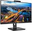 Philips LCD Monitor with Windows Hello Webcam 275B1H/00 27 ", QHD, 2560 x 1440 pixels, IPS, 16:9, Black, 4 ms, 300 cd/m², Audio out, 75 Hz, W-LED system, HDMI ports quantity 1