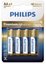 Philips Premium Alkaline Batteries AA x4