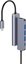 Platinet adapter Multimedia 5in1 (46235)
