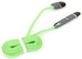 Platinet cable USB - microUSB/Lightning 1m, green (42872)