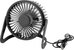 Platinet desk fan PTF322B USB, black (46172)