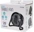 Platinet desk fan PTF322B USB, black (46172)