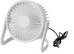 Platinet desk fan PTF322W USB, white (46173)