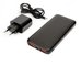 Platinet power bank + USB charger 10000mAh Kit PMPB10SETB, black