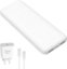 Platinet power bank + USB charger 10000mAh Kit PMPB10SETW, white