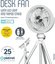 Platinet rechargeable fan PRDF0556 2400mAh (46055)