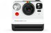 Polaroid Now, white + Travel Pouch, red
