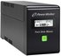 PowerWalker UPS line-interactive 600VA 2X PL 230V, pure sine wave, RJ11/45 IN/OUT, USB, LCD