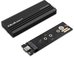 Qoltec Enclosure for drive M.2 SATA, NVMe, USB C, 2TB