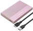 Qoltec Enclosure for SSD HDD 2.5drive,SATA,USB3.0,2T