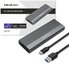 Qoltec Enclosure for SSD M.2 drive,SATA,NGFF,USB C