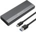 Qoltec Enclosure for SSD M.2 drive,SATA,NGFF,USB C