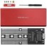 Qoltec Enclosure M.2 SSD drive SATA,NGFF,USB3.0,2TB