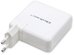 Qoltec Power charger GaN FAST 108W, USB C, white