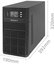 Qoltec UPS 3kVA, 3000W, PF 1.0 LCD, EPO, USB, On line