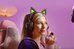 Razer Headset Kraken Kitty V2 Microphone, Black, Wired, On-Ear, Noise canceling