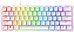 Razer Huntsman Mini 60%, Gaming keyboard, Optical, RGB LED light, US, Mercury, Wired
