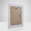 Frame KNOR Sylwia 30x40 white matte|40mm|plexi